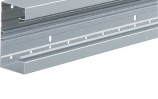 HAGER BRA651301ELN tehalit parapet channel base 80mm, aluminum | anodized aluminum | 70x130 mm