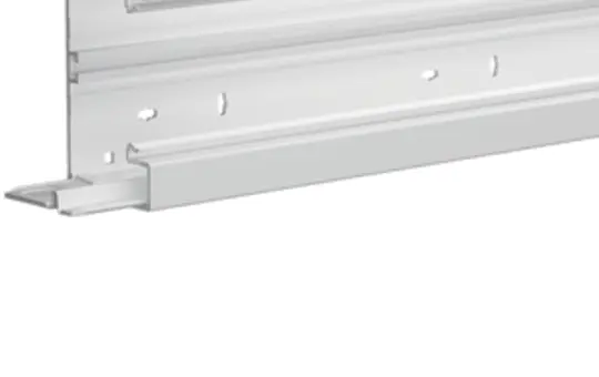 HAGER BRH6513019016 tehalit parapet duct base 80 mm, halogen-free plastic | traffic white | 68x130 mm