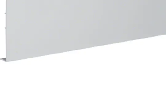 HAGER BR7017227035 tehalit parapet channel upper part 120mm, plastic | light gray