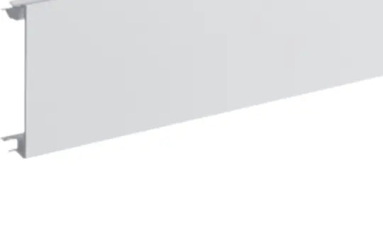 HAGER BR08029016 tehalit parapet channel upper part 80mm, plastic | traffic white