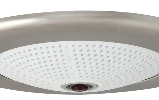 MOBOTIX MX-OPT-IC-ESMA ceiling installation set for Q2x/D2x/ExtIO | matt stainless steel