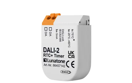 LUNATONE 86457142 DALI-2 RTC+ timer module Installation