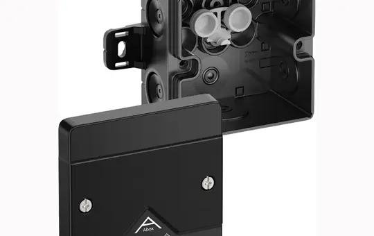 SPELSBERG Abox 025 AB-L/sw junction box without terminals with external fastening points | black | 2,5 mm²
