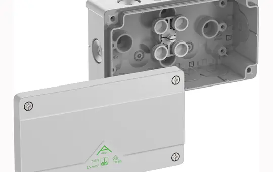 SPELSBERG Abox 025/2-L junction box without terminals double | gray | 2,5 mm²