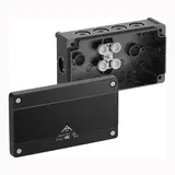SPELSBERG Abox 025/2-L/sw junction box without terminals double | black | 2,5 mm²
