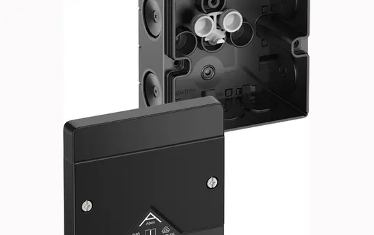 SPELSBERG Abox 040-L/sw junction box without terminals standard | black | 4 mm²