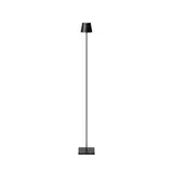 SIGOR 4549001 battery-powered floor lamp Nuindie USB-C 2.2W FlexMood 2200K/2700K IP54 168/197lm Ra85 | night black