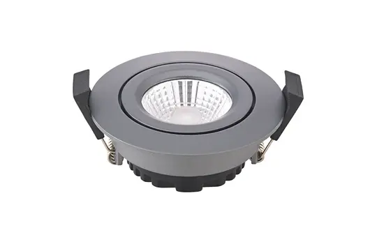SIGOR 5727701 recessed light 68 Diled 6W 380lm 3000K 36° dim | anthracite | ⌀85x32 mm