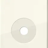 GIRA 106501 adapter for cable entry AP System 55 standard | creamy white shiny