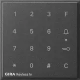 GIRA 851367 Keyless-In code keyboard attachment TX_44 standard | anthracite