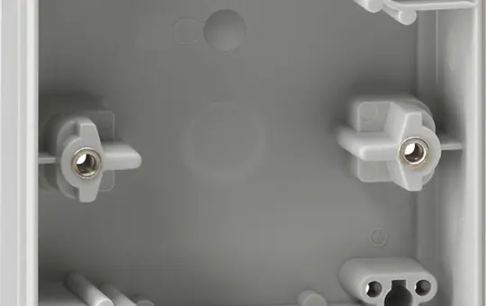 GIRA 006135 lower housing part WG AP 1-fold | gray