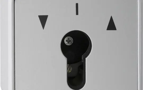 GIRA 016330 key switch WG AP 1-pole | gray