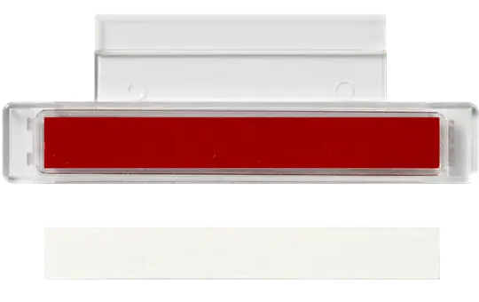 JUNG 61NA labeling strip standard | transparent