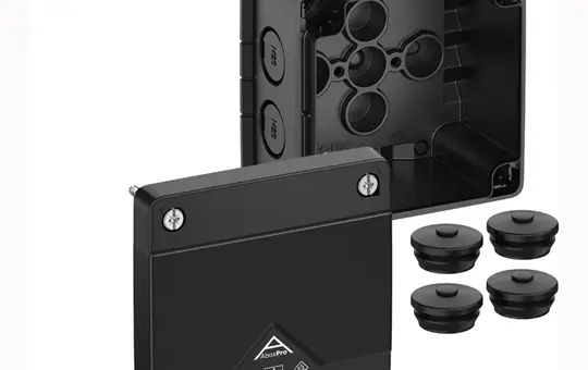 SPELSBERG Abox Pro 025-L/sw junction box without terminal standard | black | 2,5 mm²