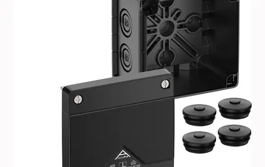 SPELSBERG Abox Pro 040-L/sw junction box without terminal standard | black | 4 mm²
