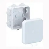 SPELSBERG HP 90-L junction box with stepped nipples standard | gray | 90x90x45mm