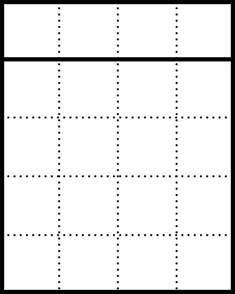 SIEDLE BGA 611-4/5-0 W letterbox module housing AP 4 module spaces, 1 ...