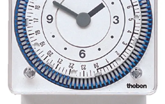 THEBEN 1690801 Analogue daily timer 1 channel, without power reserve, 96 switching segments