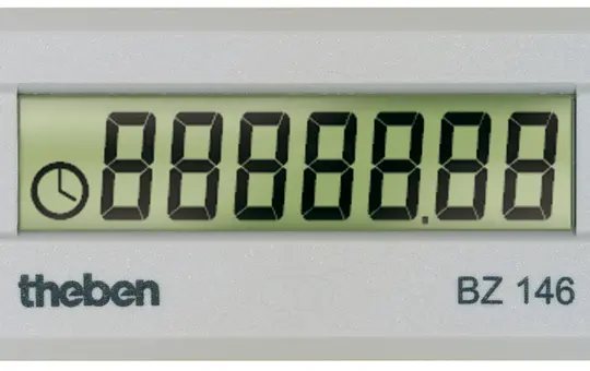 THEBEN 1460000 operating hours counter digital