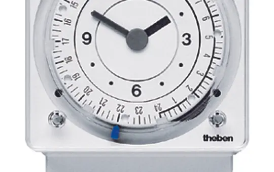 THEBEN 2690008 Analogue timer Daily or weekly program, without power reserve