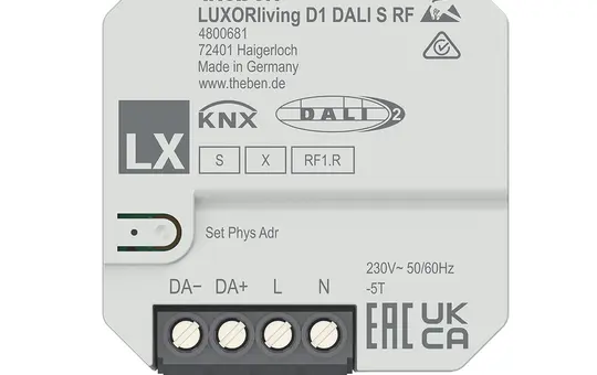 THEBEN 4800681 DALI radio actuator 1-fold