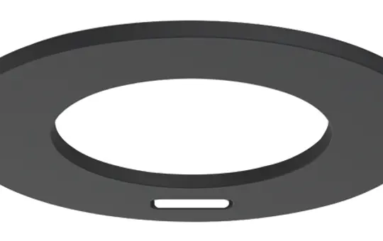 THEBEN 9070977 PlanoCover frame for presence detectors | black