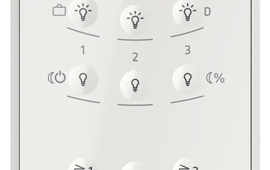 THEBEN 9070985 remote control theSendaB for many indoor and outdoor detectors