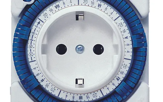 THEBEN 0270930 Analogue socket timer 1 channel, without power reserve