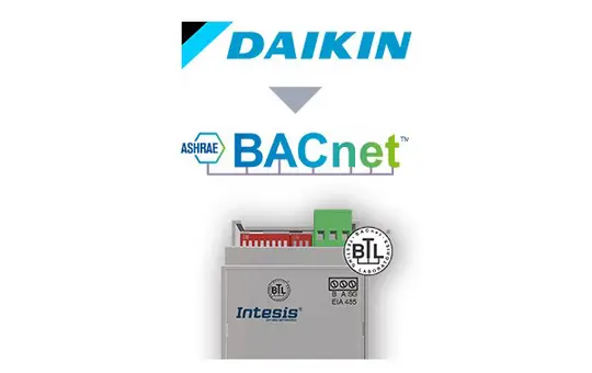 INTESIS IN485DAI001I000 BAC-net gateway MS/TP server Daikin, 1 indoor unit