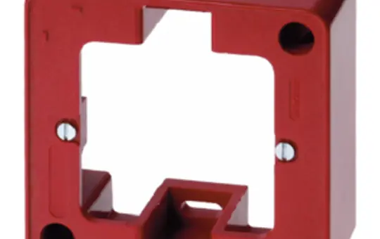 BERKER 10290062 surface-mounted frame Arsys 1-fold | shiny red