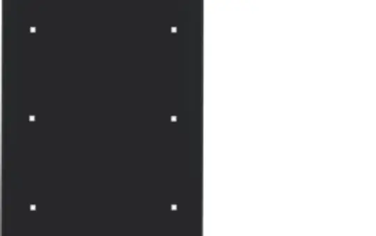 BERKER 75143835 KNX touch sensor glass 3-fold, comfort | glass black