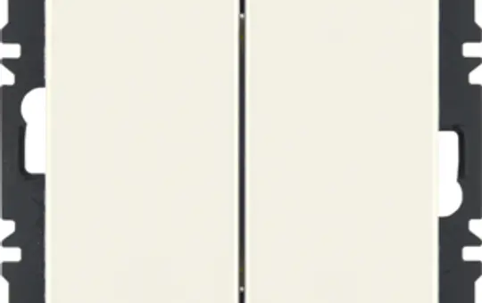 BERKER 24126039 Friends of Hue touch sensor Q.1/Q.3 2-fold | polar white velvet