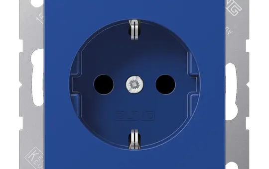JUNG A1521BFBL IT socket A/AS screw terminals | blue