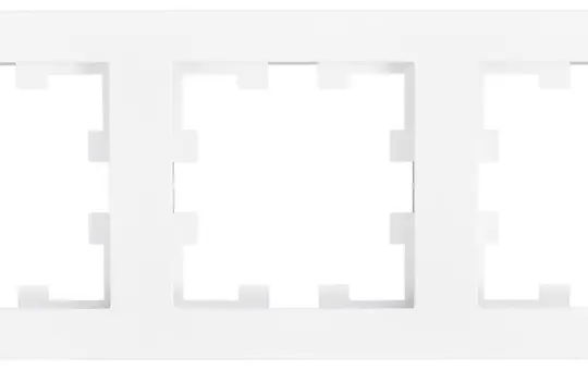 PANASONIC WDTF00032WH-EU1 Cover frame Plus 55 3-fach | pure white
