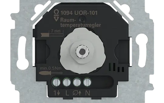 BUSCH-JAEGER 1094 UOR-101 room temperature controller mit Umschaltung Eco-Betrieb