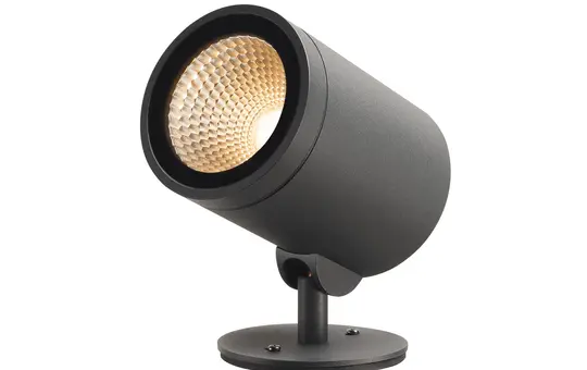 SLV 228555 Outdoor LED path and floor light HELIA 3000K, rund, 15 W, zur Spießleuchte umrüstbar | anthracite