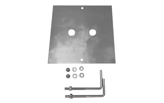 SLV 1000343 concrete anchor set SQUARE POLE, ROX ACRYL POLE, ARCOLOS UP BEAM | stainless steel