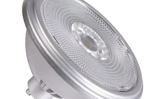 SLV 1005279 LED light source QPAR111, GU10, 12,5 W, 3000K, CRI90, 30° | silver