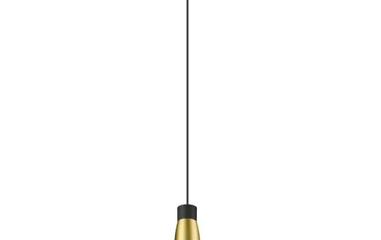 SLV 1008263 1~ Pendant light PURI 2.0 Dome GU10, Pendellänge 200 cm, 1x max. 6 W | black/gold