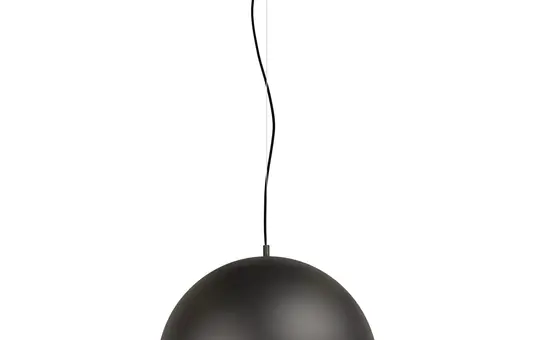 SLV 1008537 pendant light FORCHINI E27, 1x max. 40 W, GFK, Pendellänge 150 cm | matt black/matt gold | ⌀ 50 cm