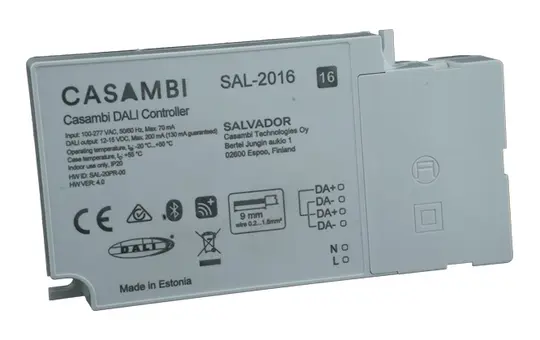 CASAMBI SAL-2016 Salvador Series 2000 DALI Gateway 16 DALI Teilnehmer