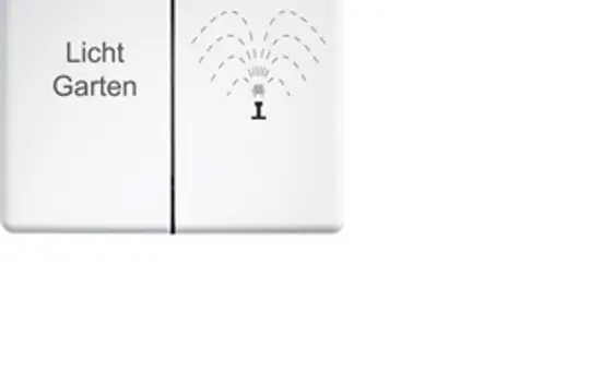 ELTAKO 30000963 double rocker für Funktaster 60x60 mm