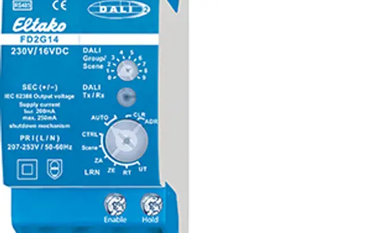 ELTAKO 30014045 RS485 bus DALI 2 gateway bidirektional