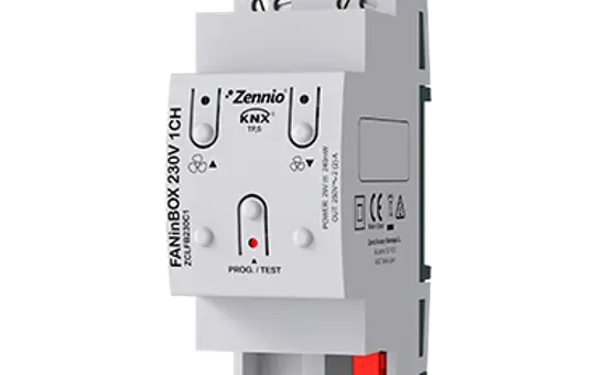 ZENNIO ZCLFB230C1 Ceiling Fan Controller 3-Stufen,  230 V AC