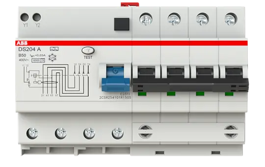 ABB DS204 A-B50/0.03 RCD Type A B-Char. 30mA 4-pole 50 A