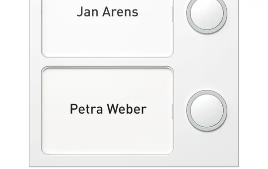 RITTO 1875299 Portier outdoor station module Button module 2-fold | custom