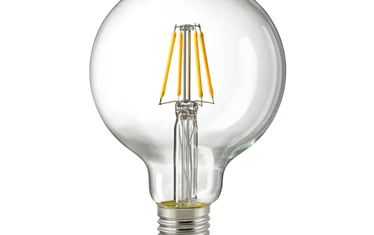 SIGOR 6137501 LED filament lamp Globe E27 dimmable 4,5 W | kl | 95 mm