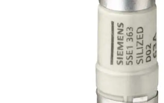 SIEMENS 5SE1325 NEOZED fuse link 25 A, D02, SILIZED