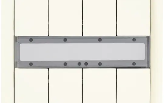 SIEMENS 5WG1287-2DB12 KNX pushbutton sensor delta style 4-fach, ohne LED | titanium white