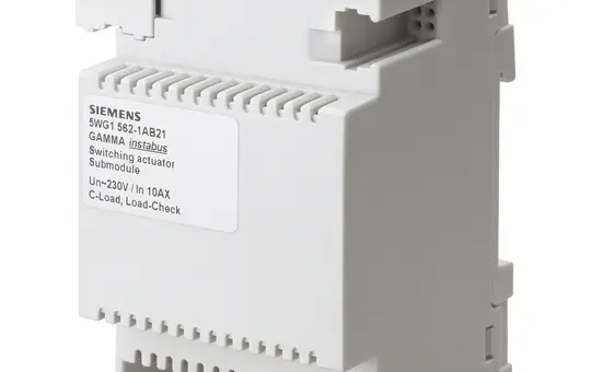 SIEMENS 5WG1562-1AB21 KNX switching actuator 3-fach, Erweiterungsmodul